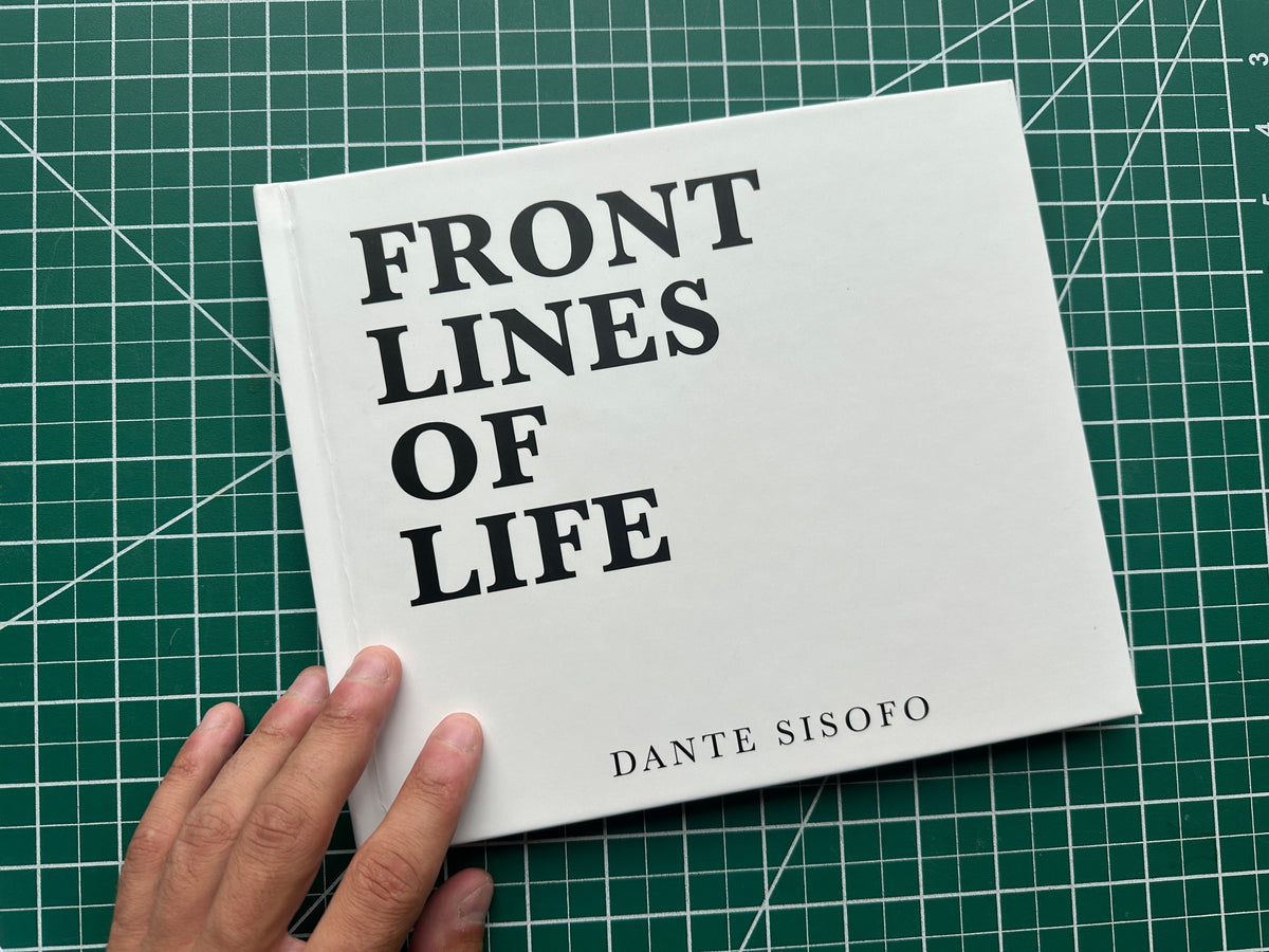 Frontlines of Life, hardcover, 10 × 8 in